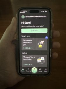 Online Giving Tithely App